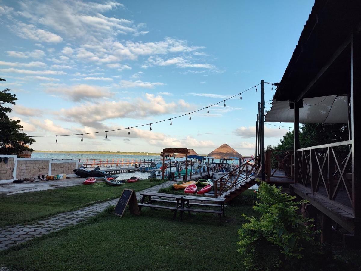 Papitos Bacalar Hotel And Marina Exterior photo